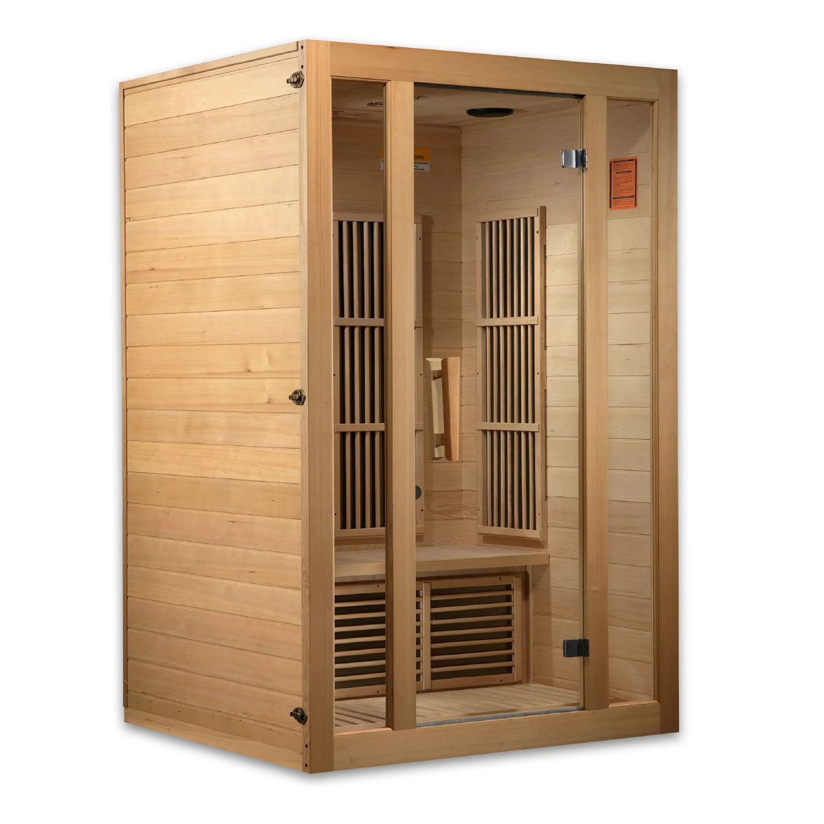 Sauna infrarouge, 2 Personnes, cabine en bois à chauffage infrarouge