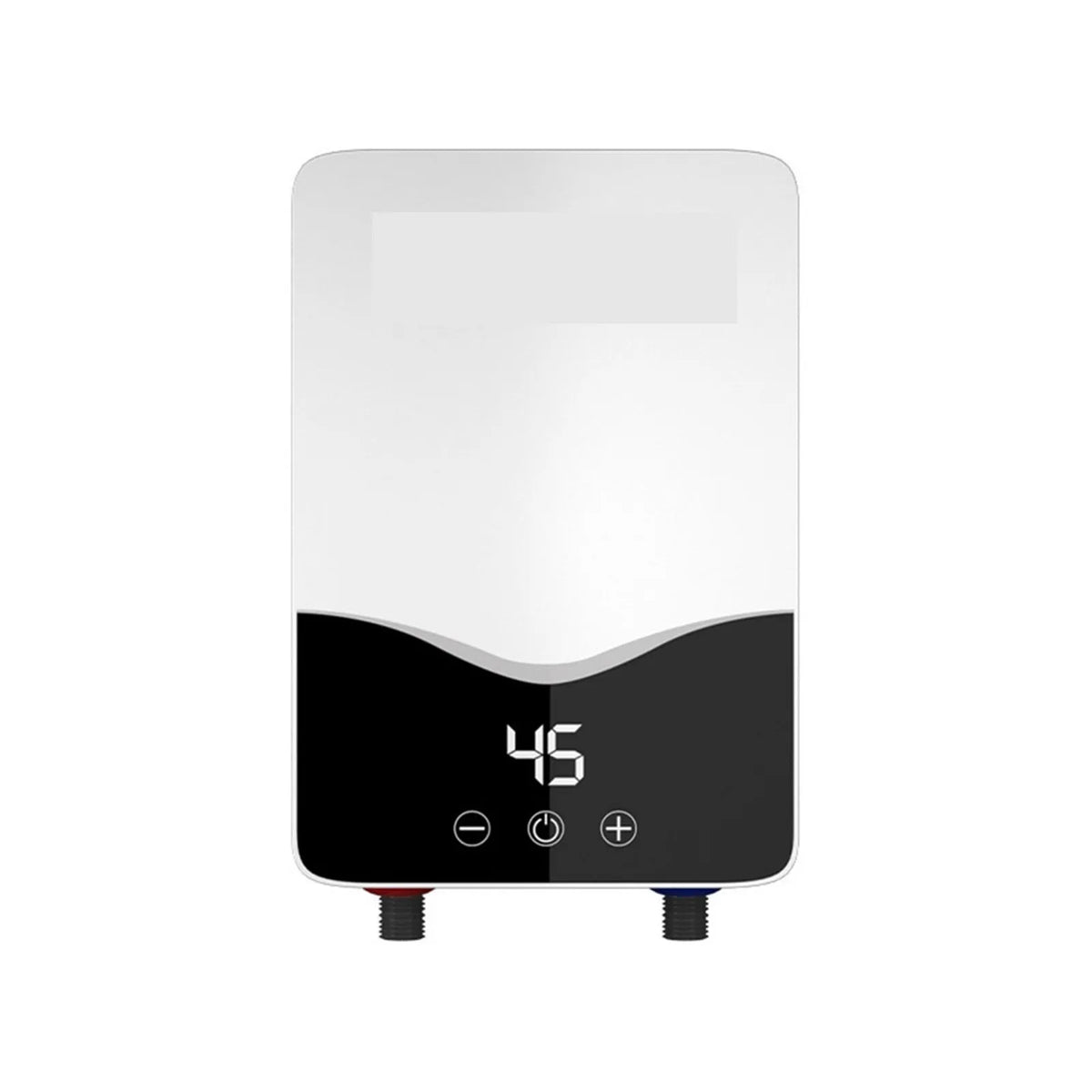 Chauffe-eau instantané sans réservoir, 5500 W, Chauffe-Eau Électrique, Affichage Numérique, Écran Tactile LCD, Protection de Sécurité