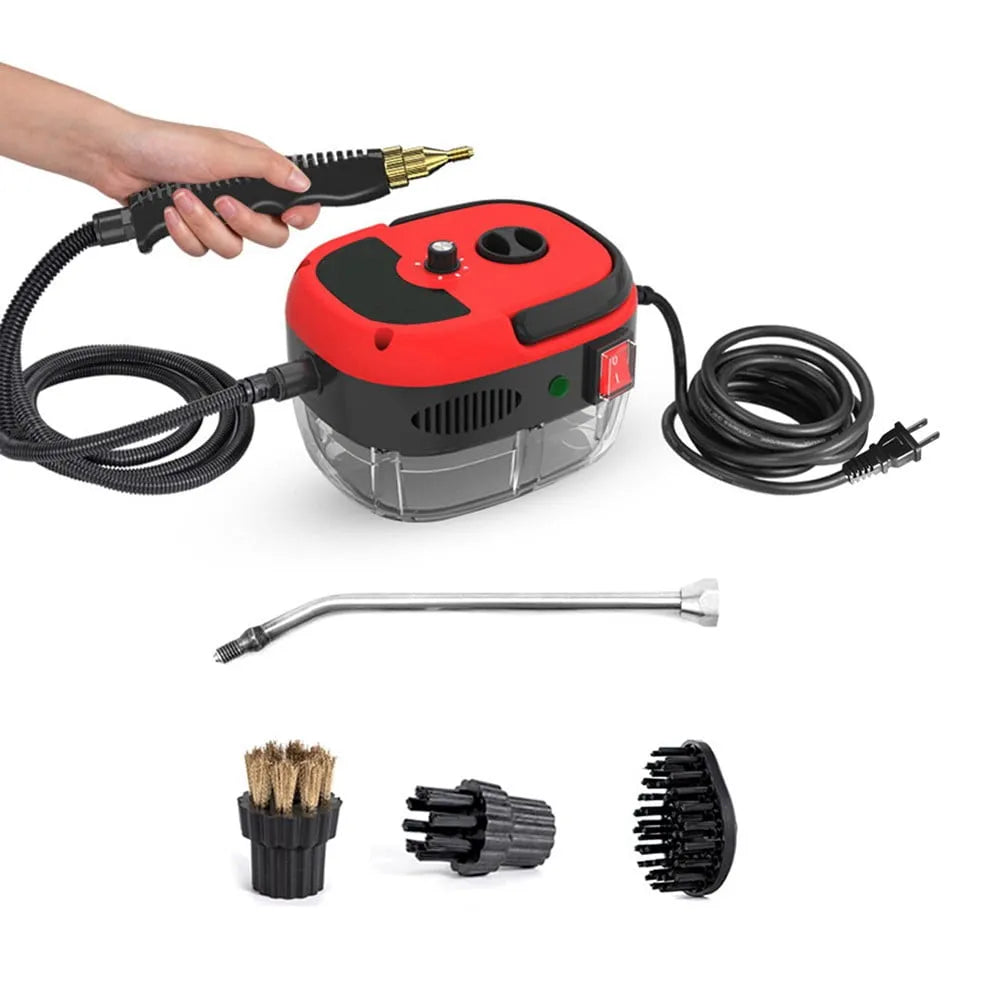 Nettoyeur vapeur, 2500W, Haute Pression 2500 W Machine de Nettoyage Portable Cuisine Voiture