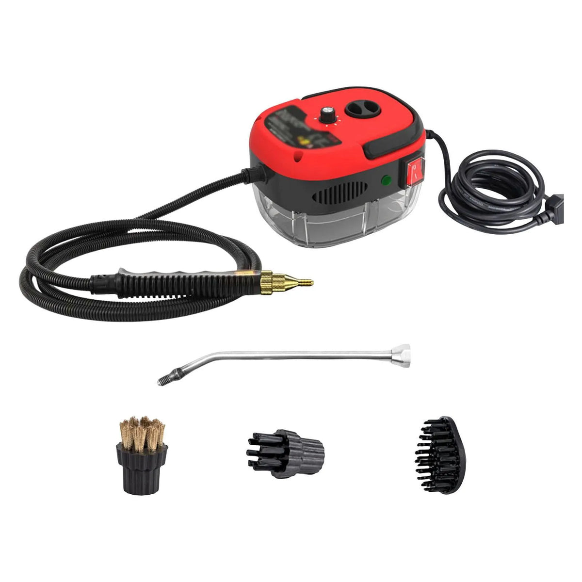 Nettoyeur vapeur, Machine de Nettoyage à la Vapeur Four à Fournitures de Table de Cuisson Salles de Bain Rouge