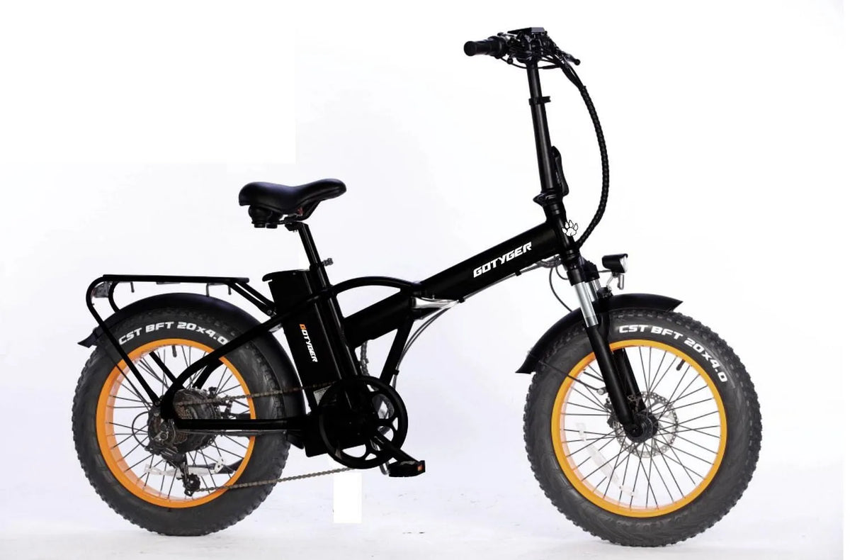 Vélo électrique, 500W, 500 W pliable, moteur 500 W, pliable 500 W 4.0 20', pliable GoTyger 500W 4.0 20'