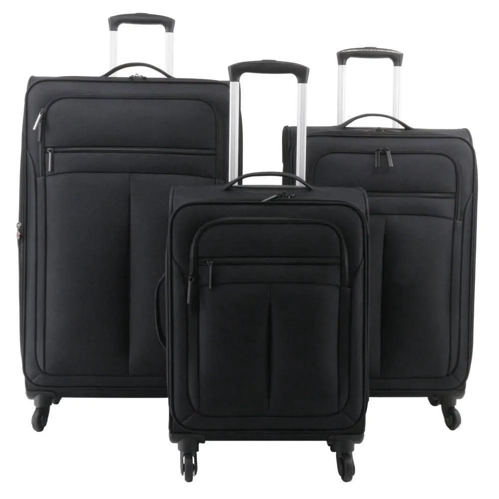 Ensemble de 3 valises souples Spinner