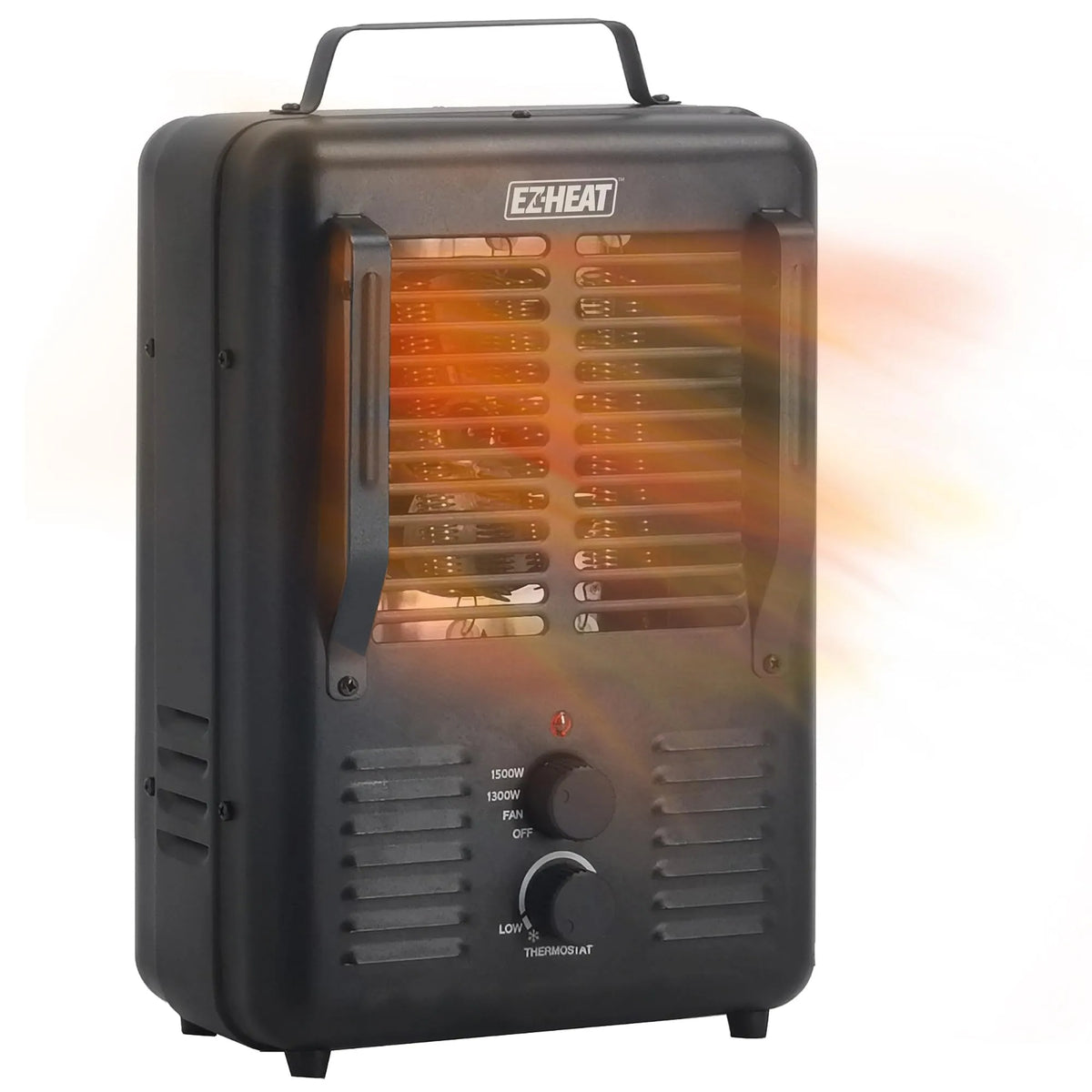 1 500 Watts, Protection contre la Surchauffe et Interrupteur, Thermostat Réglable, Chaufferette Utilitaire Portative de Style Maison de Lait