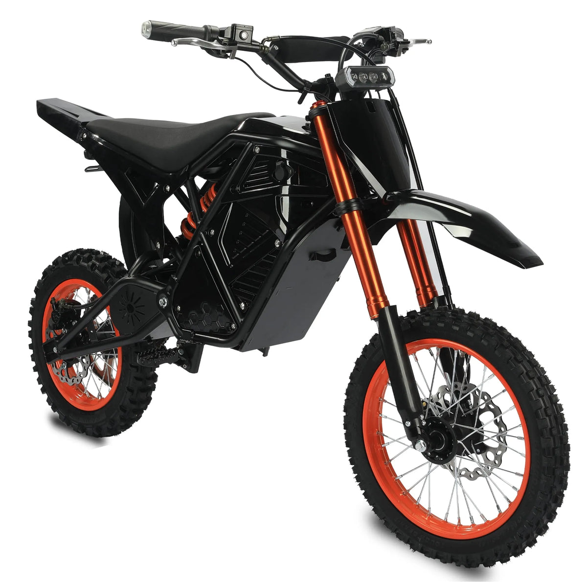 Vélo électrique, 6MSKS Tout-Terrain Mini Dirt - Moteur Sans Balais 2000W, Autonomie 45 Miles, Vitesse Maximale 37MPH