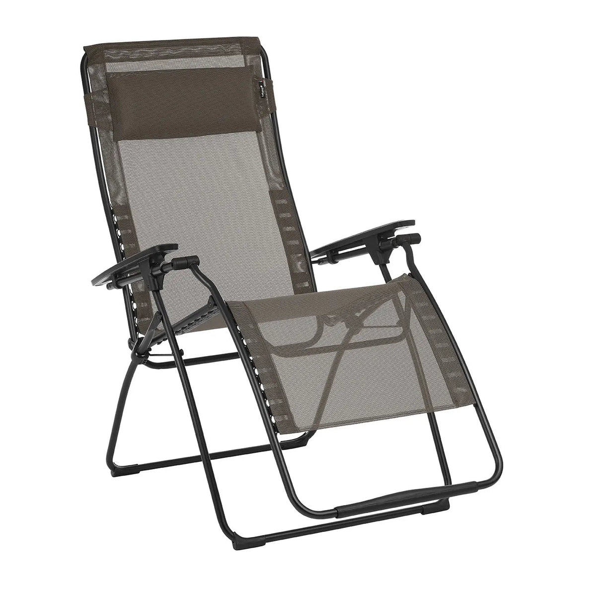 Chaise de jardin LFM3121-8717, Lafuma Futura Batyline TG Series de Détente d'extérieur, Graphite