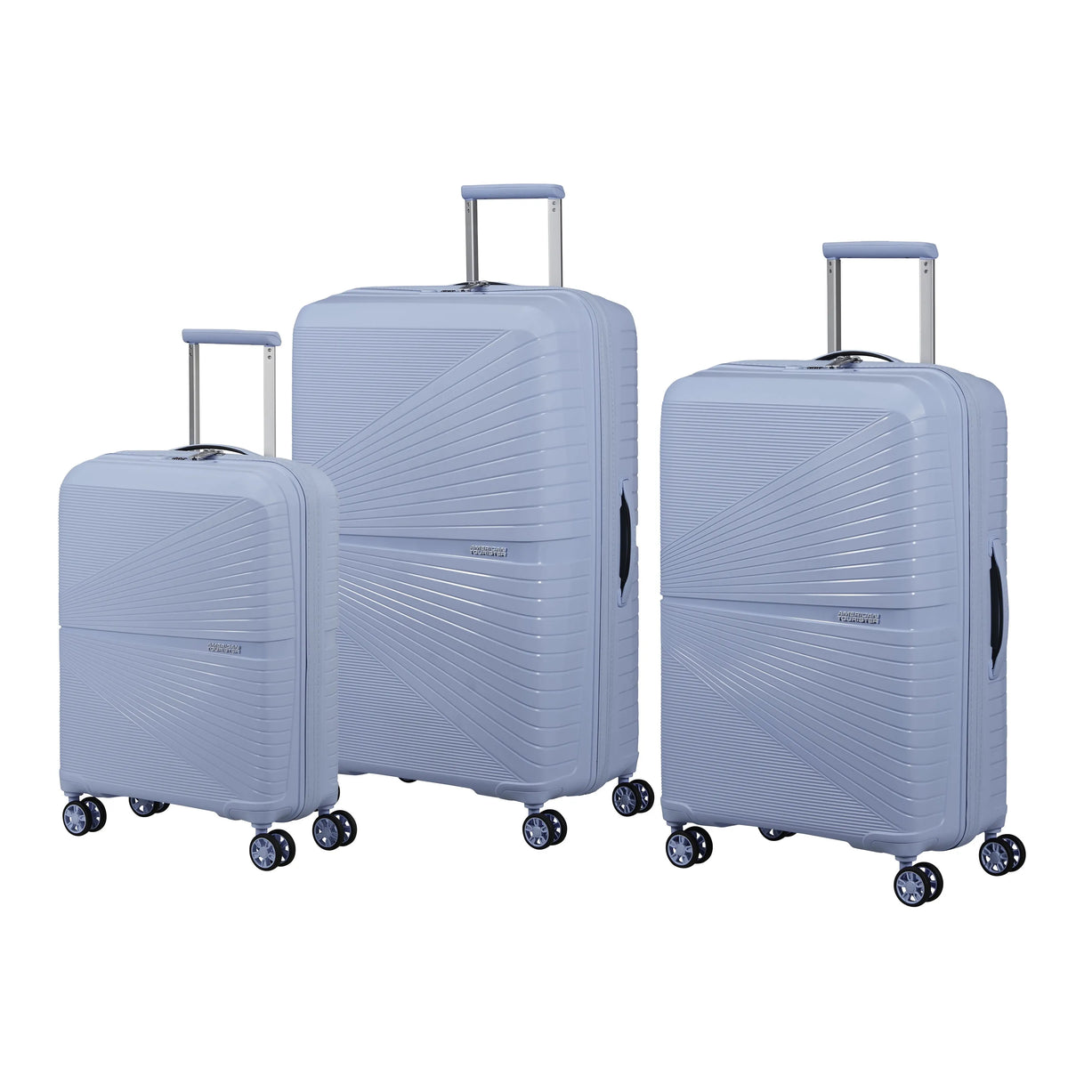 Ensemble de valises Airconic, bagages à roulettes, Bleu