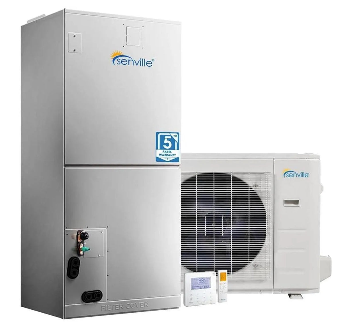 Climatiseur Senville, 48 000 BTU à Système Séparé, Technologie à Onduleur pour Grands Espaces