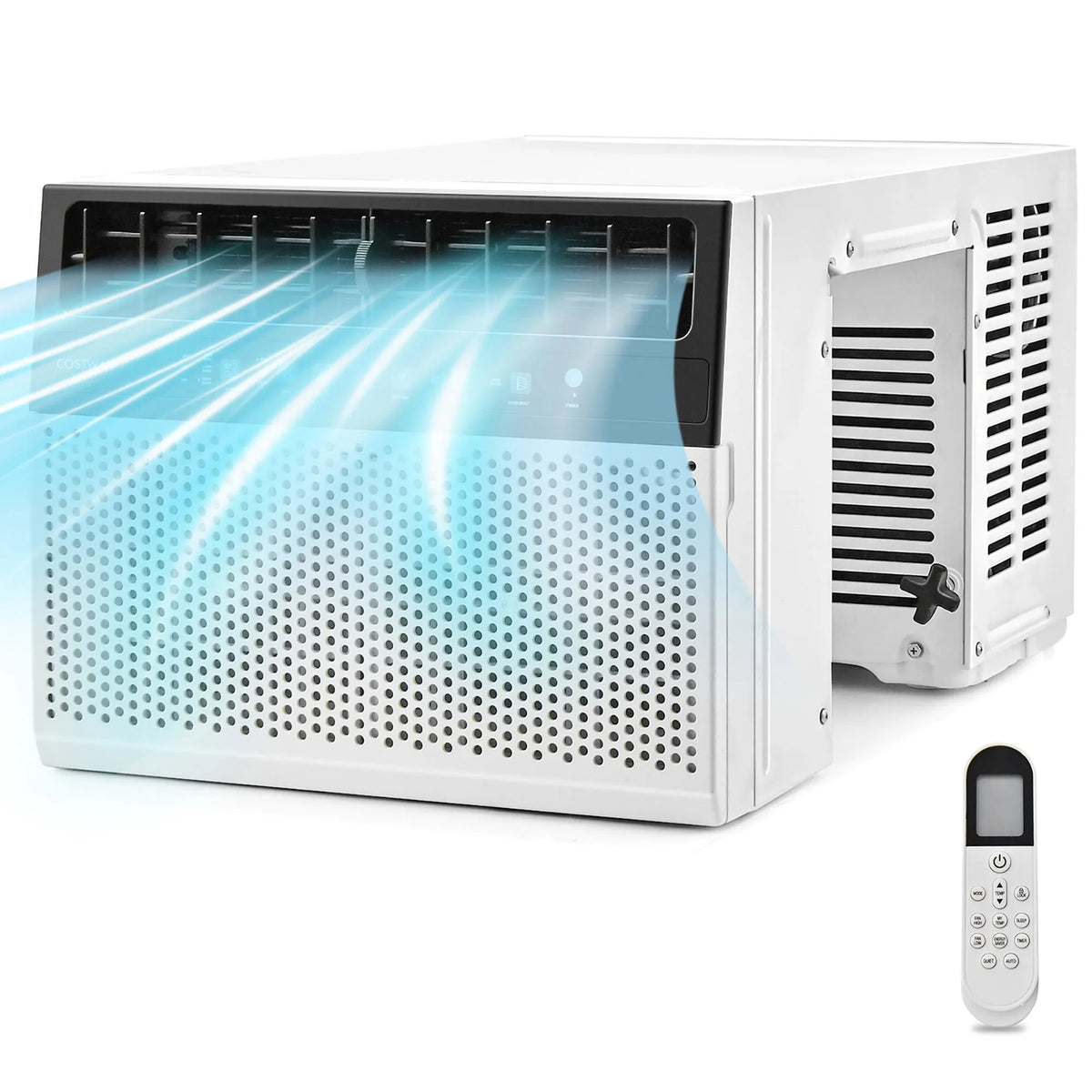 Smart TV, Climatiseur de Fenêtre 8100 BTU 12000 BTU Ashrae, jusqu'à 400 Pi2, commande, Panneau de Commande à DEL