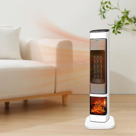 Chauffage d'Appoint Chauffage Électrique Protection contre la Surchauffe et le Basculement Chauffage en Céramique PTC Chauffage pour Cuisine