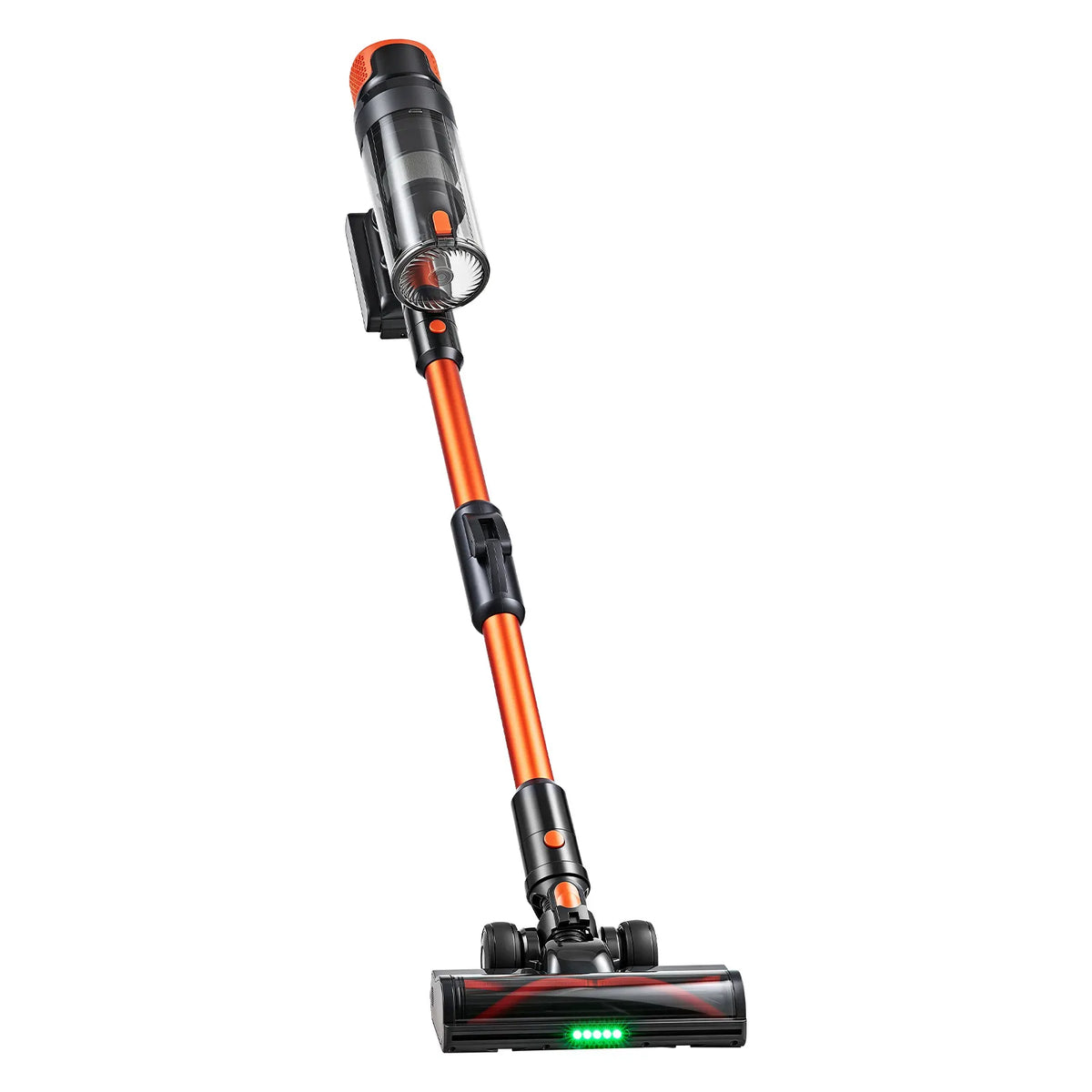 Aspirateur-balai sans fil, autonomie de 50 minutes, écran LED et 4 têtes de brosse, balai 600 W 50 kPa, sols durs, rechargeable, léger et maniable