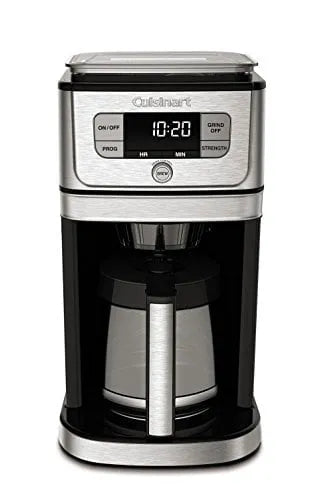 Machine à café, Cuisinart, DGB-800 à Meules Moudre et Infuser, Acier Inoxydable