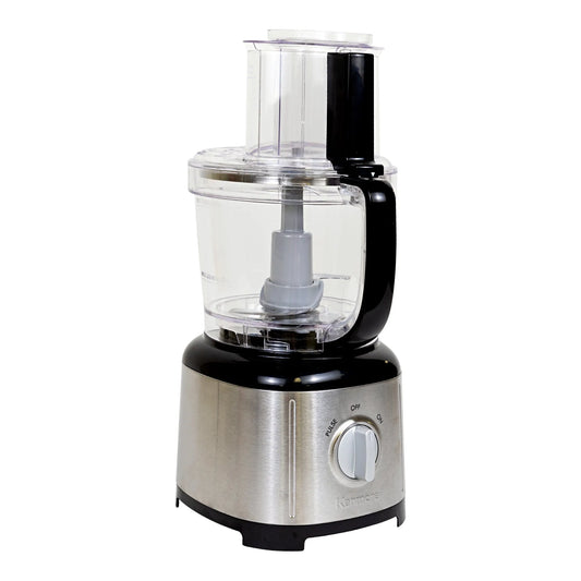 Robot culinaire Kenmore, 500W, Noir/Argent, Hachoir à Légumes 11 Tasses, 500 W, acier inoxydable