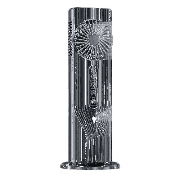 Ventilateur, Bureau Personnel à Air Évaporatif et Brumisation, Ventilateur Tour USB Super Silencieux avec Minuterie Automatique de 1 à 6 Heures, 1 Pce