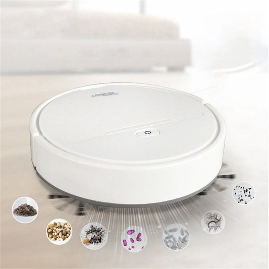 Aspirateur robot, Balayeuse Entièrement Automatique à Chargement USB, Intelligent, Machine de Lavage Paresseuse