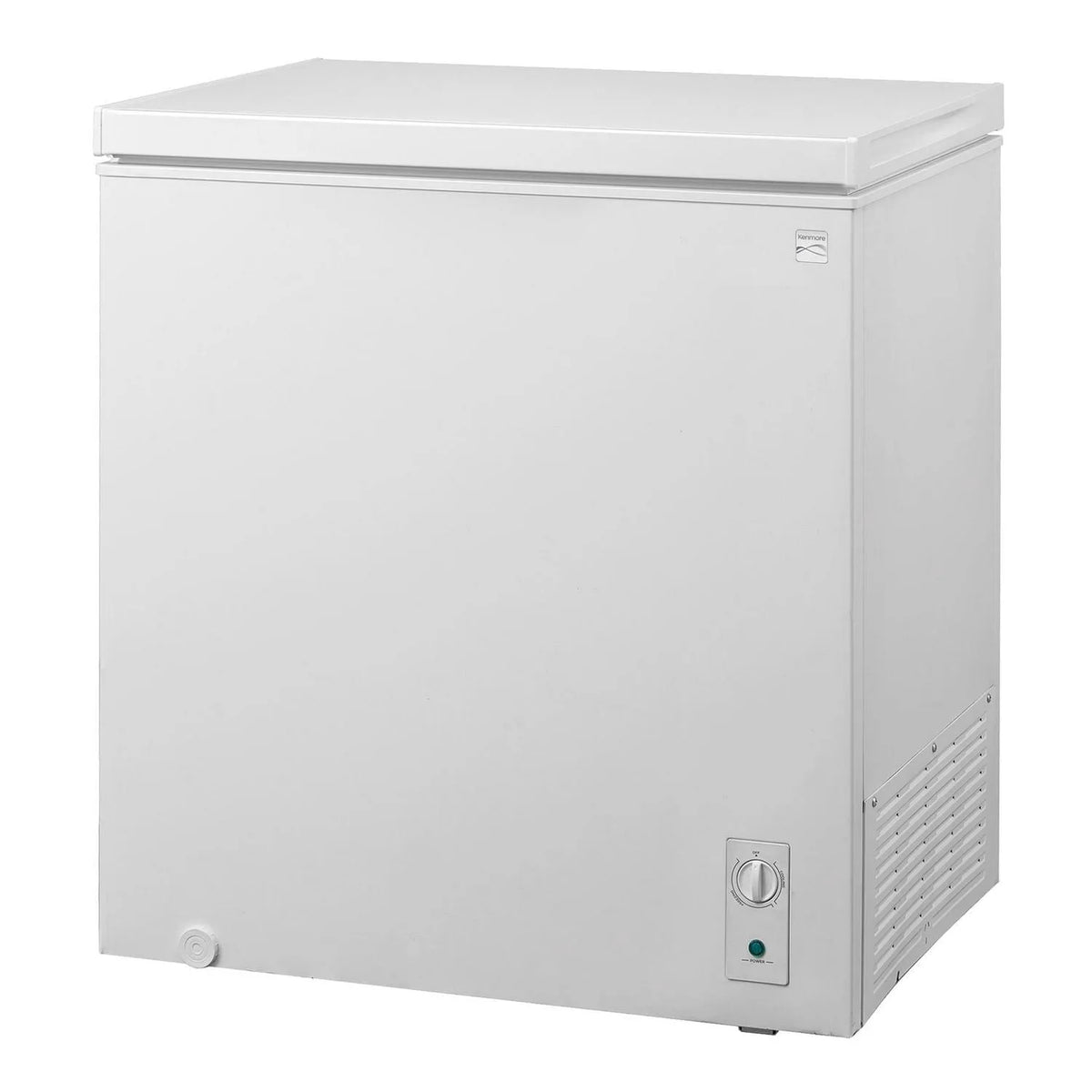 Réfrigérateur, Kenmore Congélateur/ Coffre Convertible 7 pi3,198L, Prêt pour le Garage, Dégivrage Manuel, Écoénergétique, Blanc
