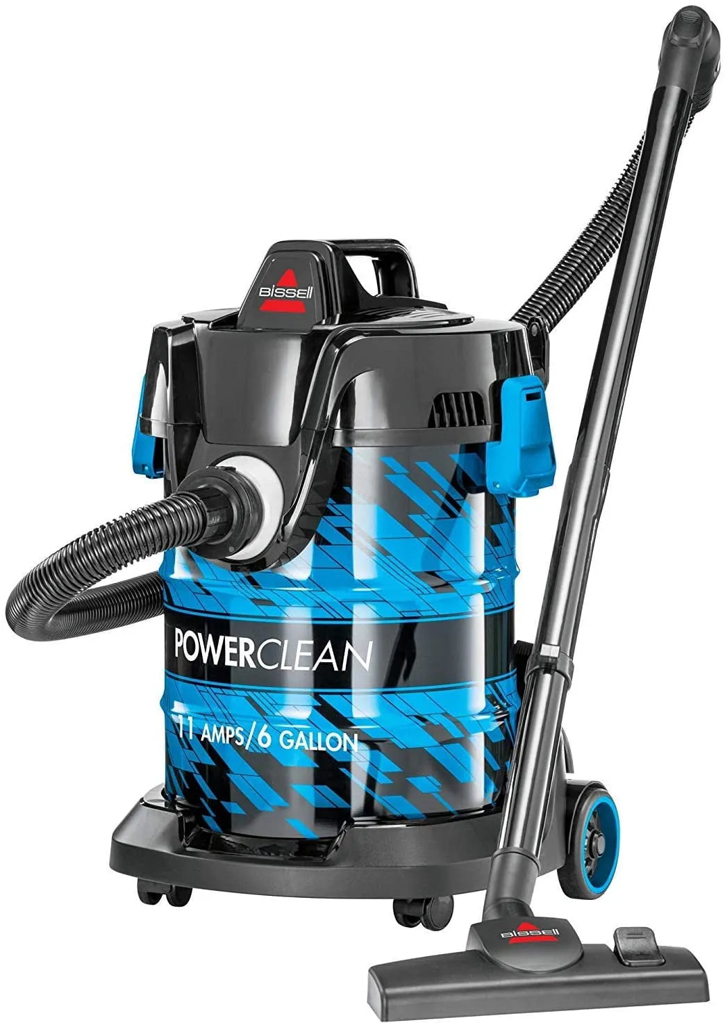 Aspirateur, BISSELL, -Traîneau, Aspirateur Eau et Poussière PowerClean, un Aspirateur Eau/sec Polyvalent de Grande Capacité!
