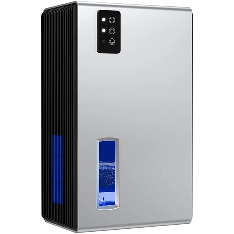 Déshumidificateur, Réservoir de 95 Oz, Lumière à 7 Couleurs et 2 Modes de Fonctionnement, Compact, Compact avec Réservoir de 95 Oz