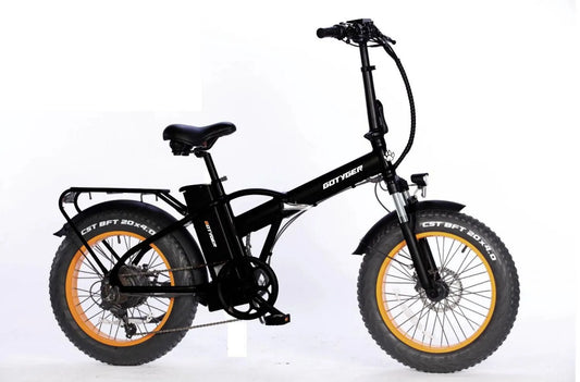 Vélo électrique, 500W, 500 W pliable, moteur 500 W, pliable 500 W 4.0 20', pliable GoTyger 500W 4.0 20'
