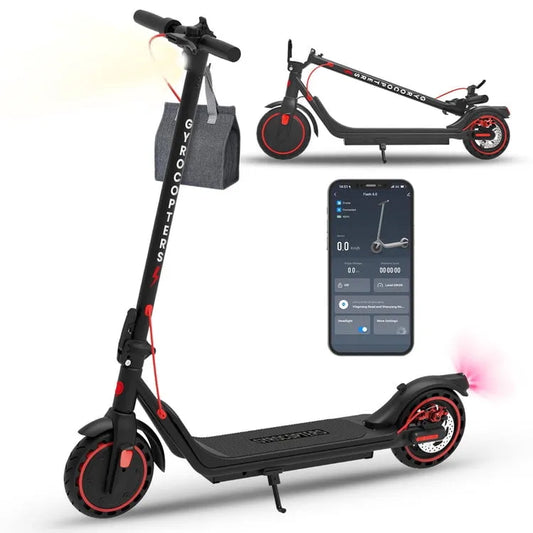 Trottinette électrique Gyrocopters, Batterie 7 500 mAh, Autonomie jusqu'à 30 km, Pneus Anti-Crevaison 8,5 po, Homologuée UL 2272, Vitesse 30 km/h