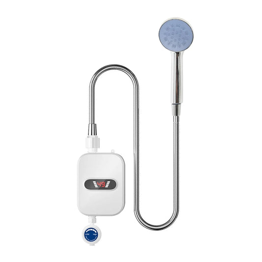 Chauffe-eau instantané sans réservoir, Petit Électrique Affichage de la Température LCD Dispositif de Chauffage Rapide, Facile à Installer