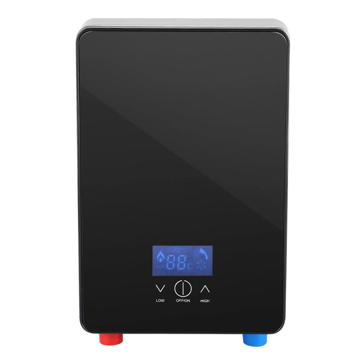 Chauffe-eau électrique, Chauffe-Eau Électrique Économe en Énergie Noir pour Dortoir pour Grandes Familles pour Petit Appartement