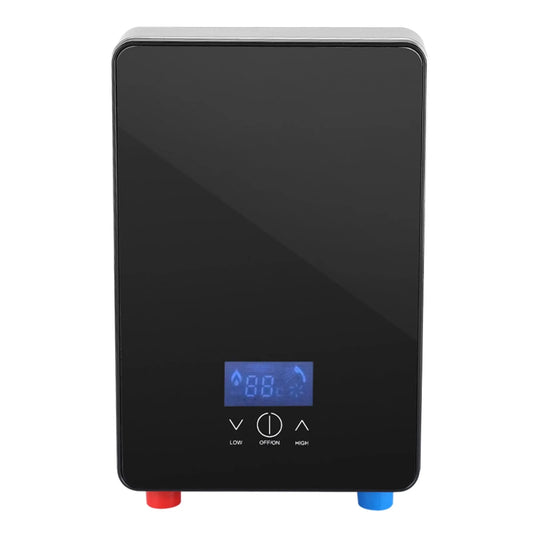 Chauffe-eau électrique, Chauffe-Eau Électrique Économe en Énergie Noir pour Dortoir pour Grandes Familles pour Petit Appartement