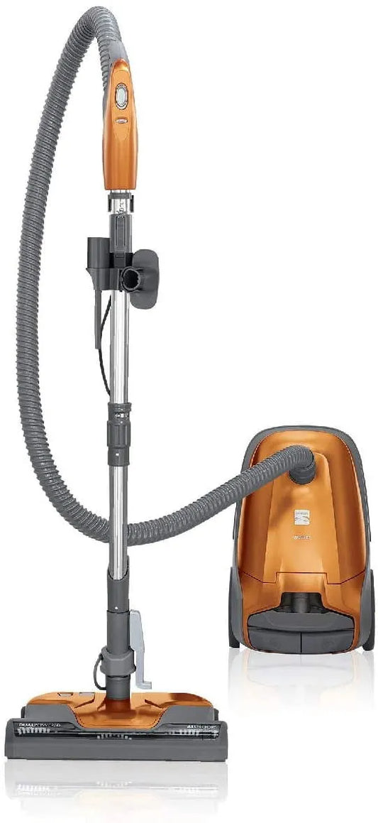 Aspirateur, Kenmore 81214 -Traîneau à Sac pour Surfaces Multiples, Enrouleur de Cordon, Orange