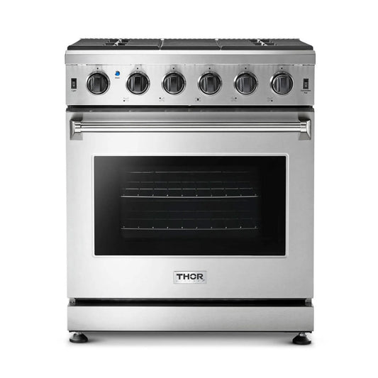 Cuisinière Thor Kitchen, à Gaz de 30 Pouces en Acier Inoxydable-LRG3601U
