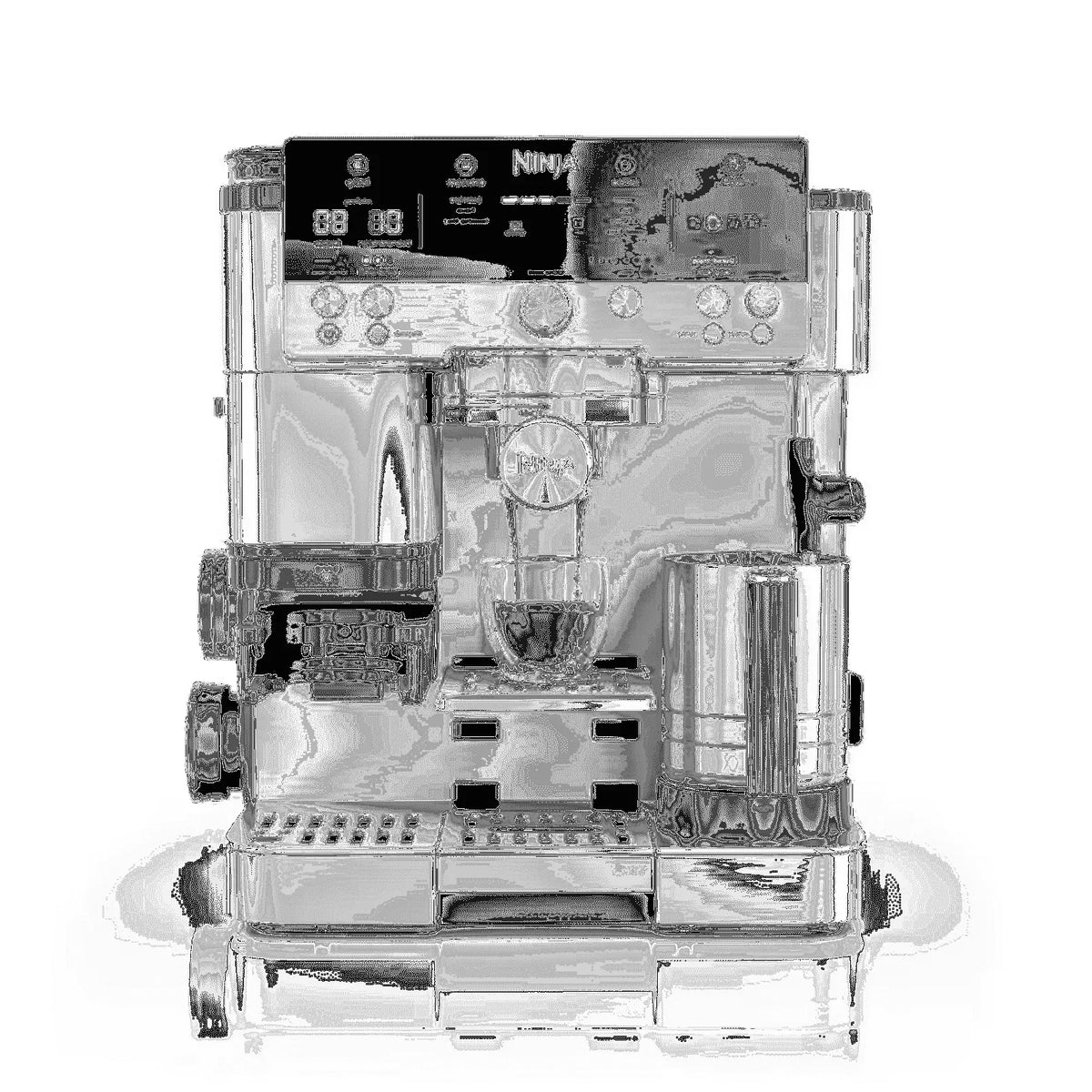 Machine à espresso Ninja ES601C, Café et Infusion Froide 3-en-1 Série Luxe Café Premier