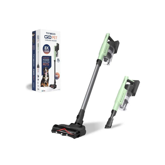 Aspirateur-balai sans fil Tineco, Technologie de Brosse ZeroTangle, Nettoyeur Léger pour Surfaces Multiples, Vert Écume de Mer, Excellent