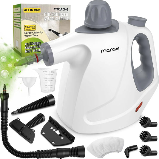 Accessoires de 11 Pcs, Cuiseur Vapeur Pressurisé Tout Naturel de 15,2 Oz pour le Nettoyage, Nettoyeur à, Nettoyeur à Vapeur Portatif Multisurface