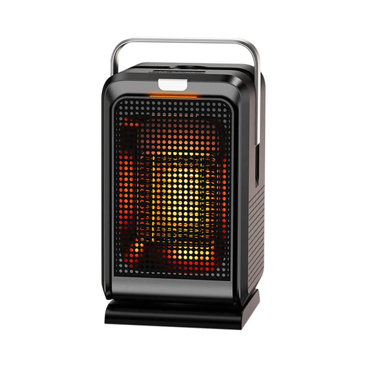 Chauffage d'appoint, Minuterie de 8 Heures, Chauffage de commandé 1000 W Standard UK, Compact en Céramique pour Bureau et Maison