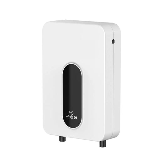Chauffe-eau instantané sans réservoir, Chauffe-Eau Électrique 5500 W, Affichage Numérique pour Salle de Bain, Chauffages s, Design Compact