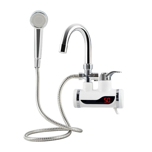 Chauffe-eau instantané sans réservoir, Robinet d'Eau Chaude pour Cuisine, Chauffage à Eau du Robinet Électrique, Chauffage, Conçu pour Durer