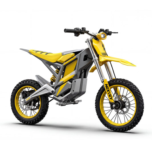 Moto 35MPH 22., 4000 W, 35MPH, 48 V, 22.5Ah, 14 pouces, 12 pouces, suspension
