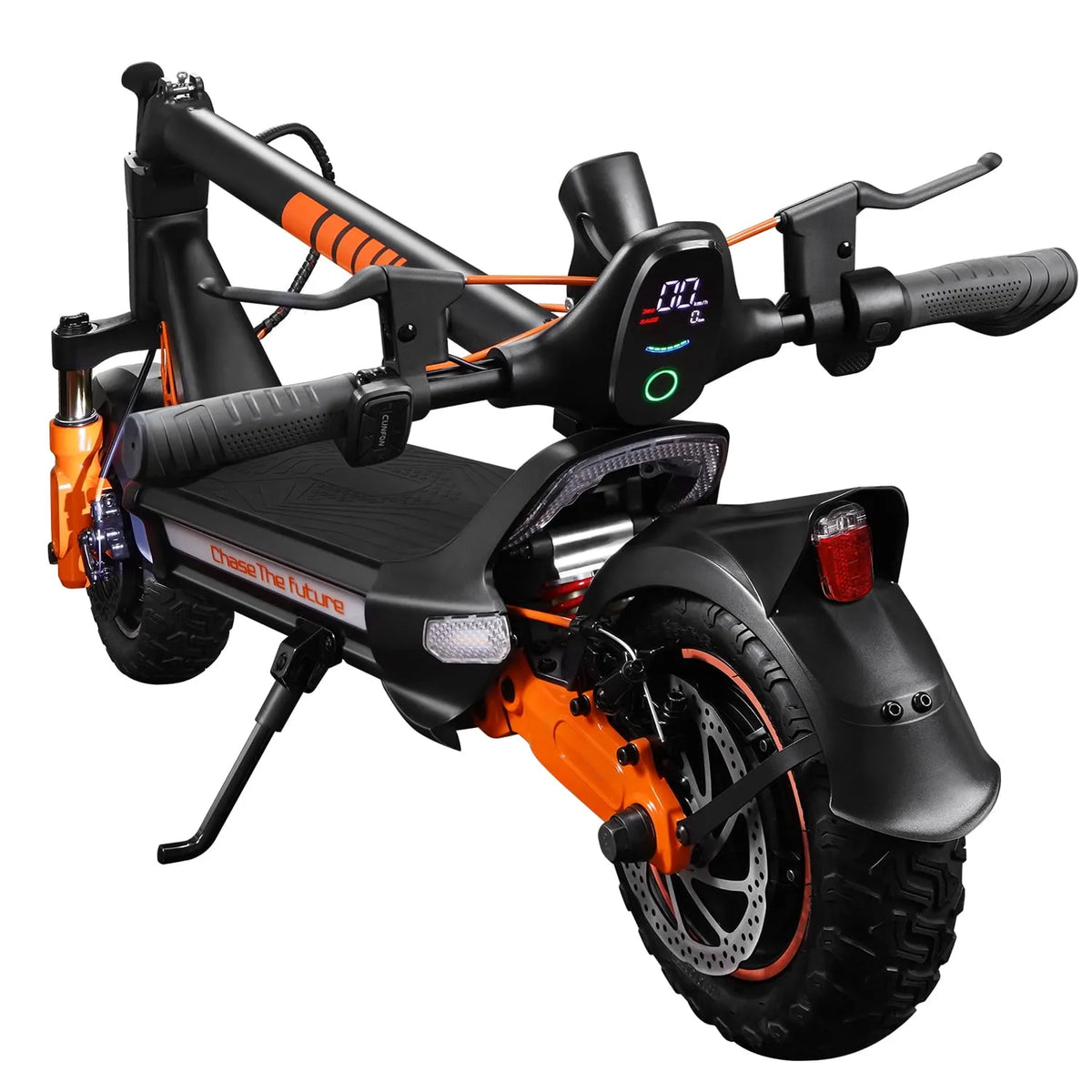 Trottinette électrique, Batterie 48 V 24 Ah, Autonomie 35 km-70 km, Pneu Tout-Terrain 10,5 pouces Trottinette Sportive Pliable pour Adulte, 2400 W