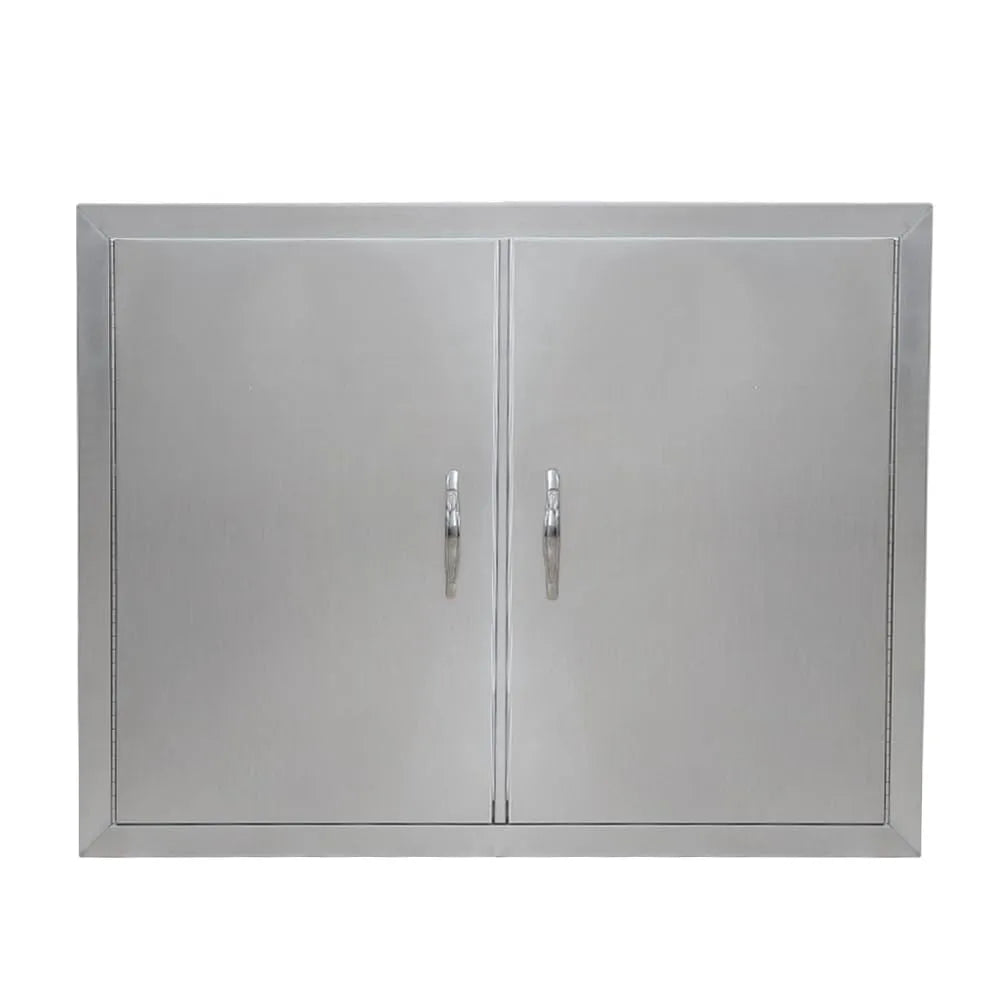 Idéale pour Îlots de BBQ, Foyers et Installations Intérieures/extérieures, Porte de Cuisine Extérieure en acier inoxydable de Performance