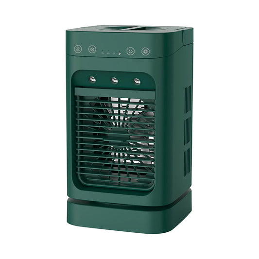 Humidificateur, 7.0x7.0x12.1 po 5.18Lb, à Pulvérisation 4 Vitesses Minuterie et Fonction de Tête Oscillante pour Maison
