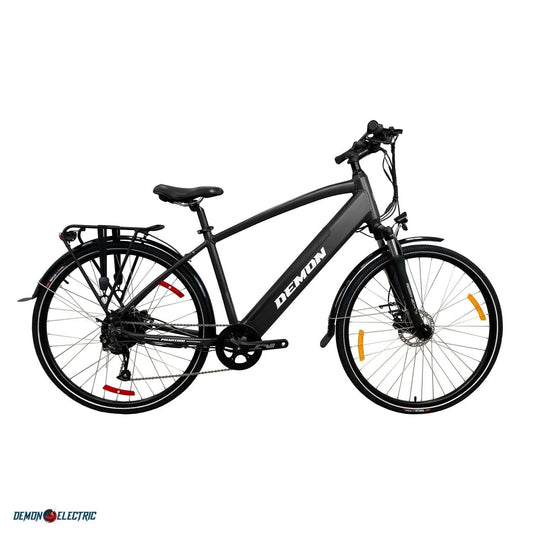 Vélo électrique, 27,5 pouces, moteur de 350 W 48V, vélo électrique pour les adultes, 32 km/h, vélo électrique de ville Shimano 9 vitesses, Noir
