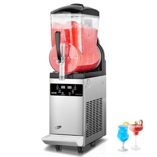 VEVOR Machine Commerciale de Barbotine 12 L Margarita Smoothie Boisson Glacée Fabricant de Barbotine
