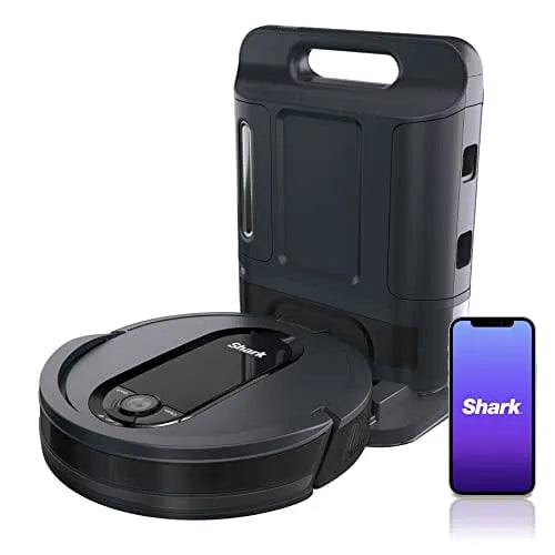 Aspirateur Shark, robot nettoyeur de sols, AV1010AE avec Base d'Auto-vidange TG, AV1010AE IQ Robot avec Base d'Auto-vidange TG