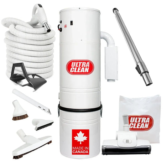 Aspirateur SC200, Tapis de Zone et Moquettes Berbères 30 Pi, Moteur à Contournement Tangentiel jusqu'à 7 500 Pi2, Idéal pour Planchers de Bois Franc