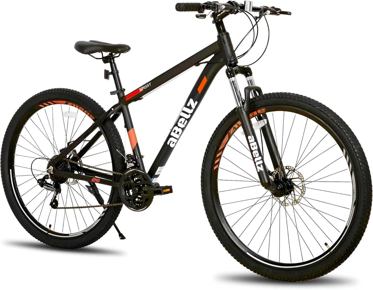 Vélo de montagne, 21 Vitesses, Montagne 29 Pouces VTT, s de Route pour Adultes Bicyclette, 19 Pouces à Cadre en Aluminium, Fourche à Suspension