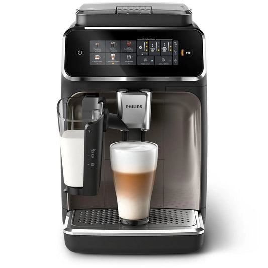 Machine à espresso, Philips, entièrement automatique avec mousseur à lait LatteGo