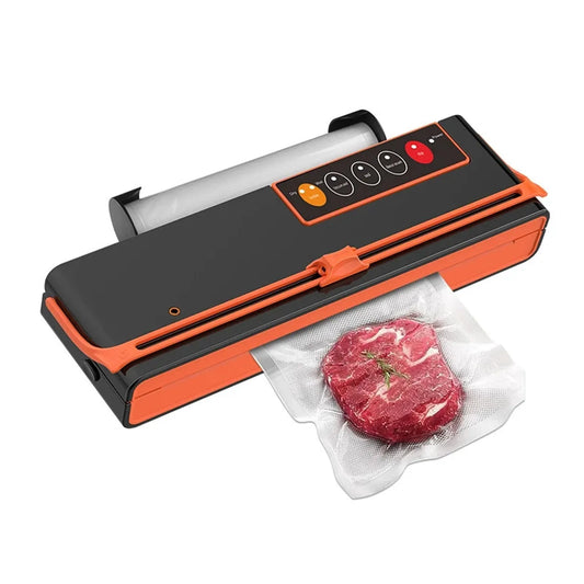 Pompe, Dégazeur Emballeuse sous Vide pour Produits, Coupeur, Machine d'Emballage à Double pour la Cuisine, Fonctionnement Facile