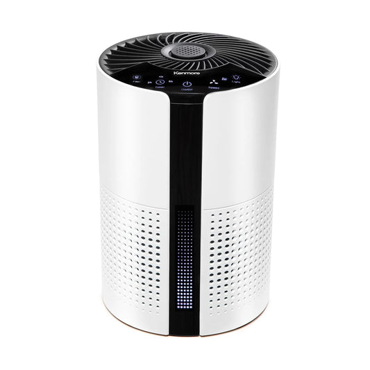 Filtre HEPA Véritable H13, Kenmore PM1010 Purificateurs d'Air pour Chambre jusqu'à 348 Pi2, Mode Sommeil pour Petites, Verrouillage pour Enfants