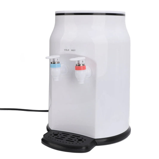 Prise de charge US White US Chargement de Chargement à eau froide Chauffeur d'eau amovible Plateau d'eau amovible pour le dortoir, Distributeur d'eau