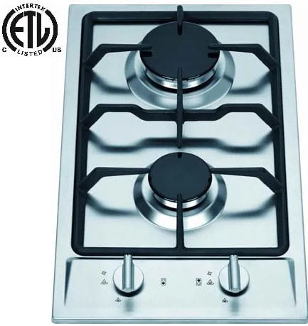 Plaque de cuisson au gaz, à 2 Brûleurs à Haute Efficacité Gaz Naturel, GC2-43N