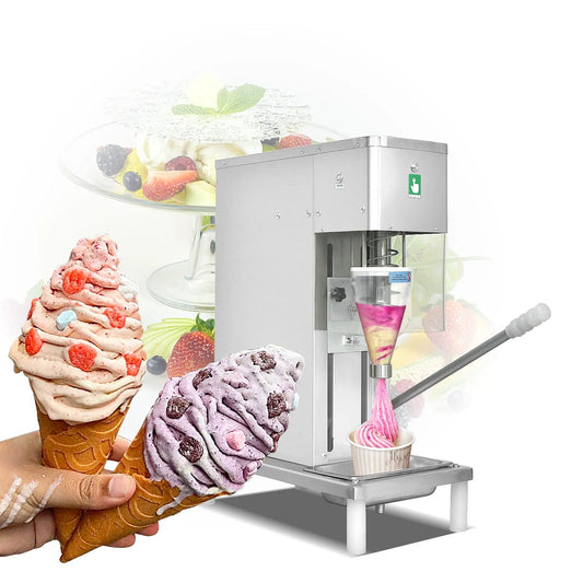 Blender, Kolice Machine de Mélange de Yogourt Glacé Milkshake Machine de Mélange de Crème Glacée au Yogourt Mélangeur de Gelato Crème Glacée