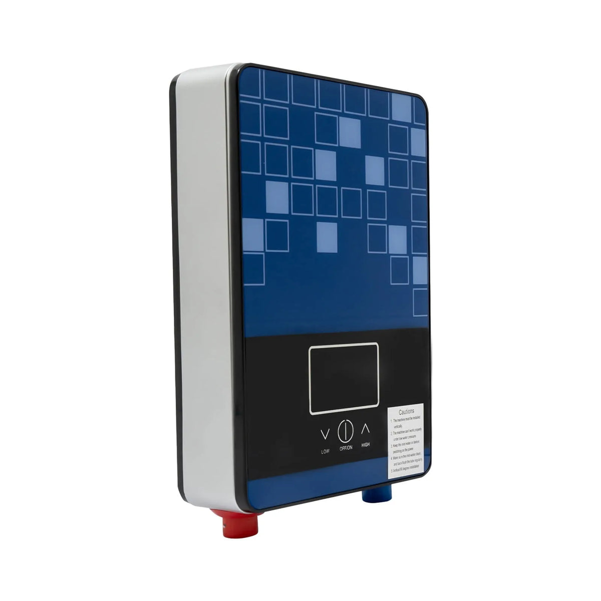 Chauffe-eau instantané sans réservoir, Électrique 4500 W, Écran LED pour Salle de Bain, Facile à Installer